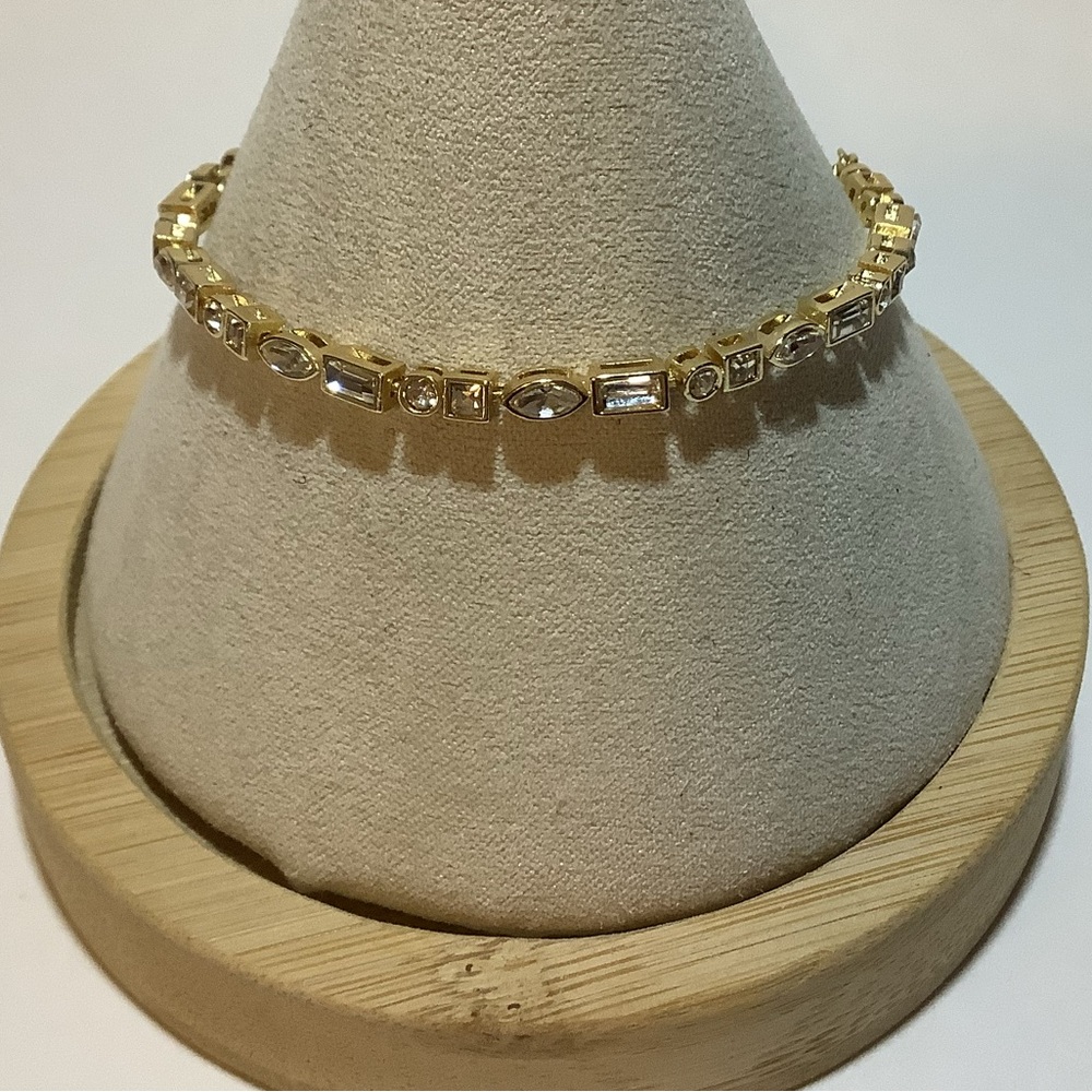 BaubleBar Kayden Adjustable Pull Tie Bracelet New - Picture 2 of 5